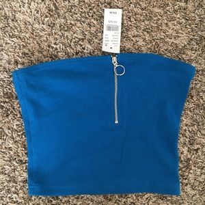 Blue Pacsun tube top